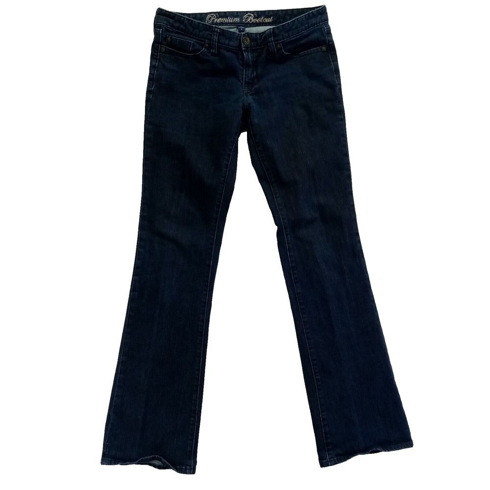 GAP Women's Boot Cut Jeans - Dark Blue